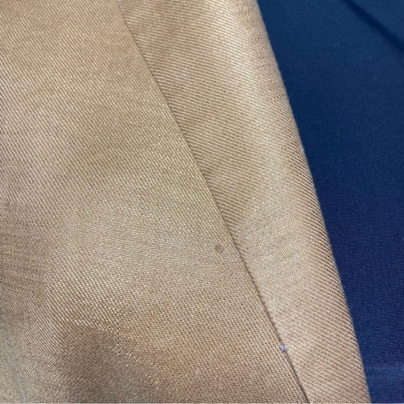 Elie Tahari matching linen blend jacket & pants Jacket Sz 10 Wide Leg Pants Sz 6 - Picture 4 of 6